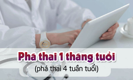 Phá thai 1 tháng tuổi có đau không